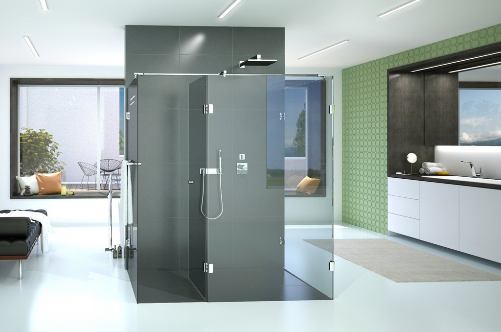 Josephine von Glassdouche als Mitteldusche