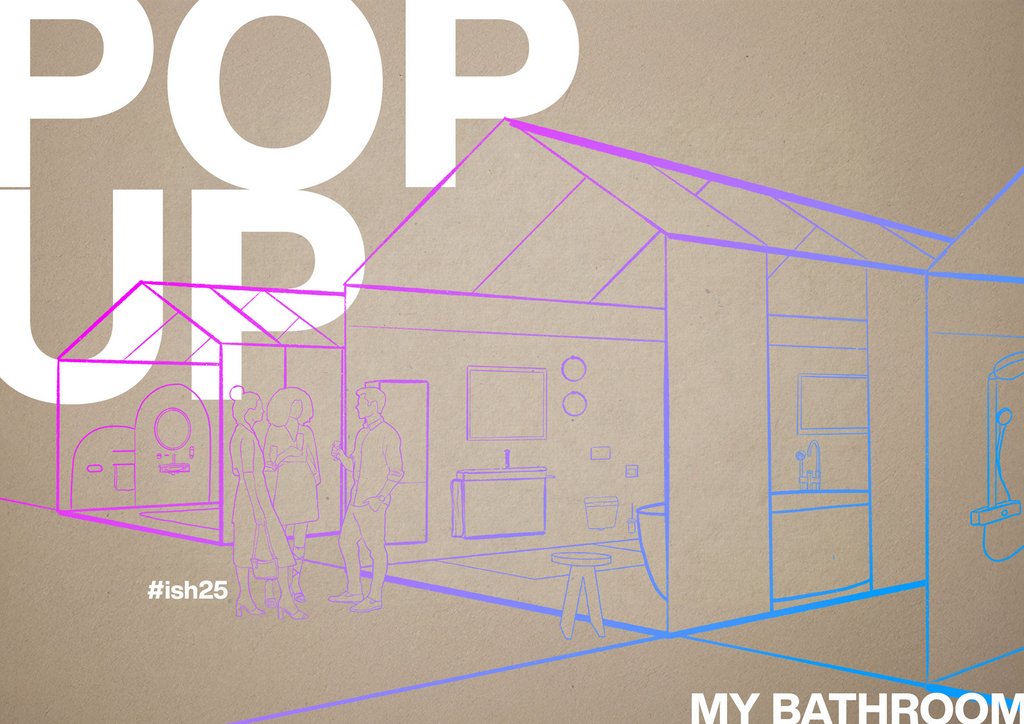 Trendausstellung Pop up my Bathroom auf der ISH 2025 in Frankfurt / Main