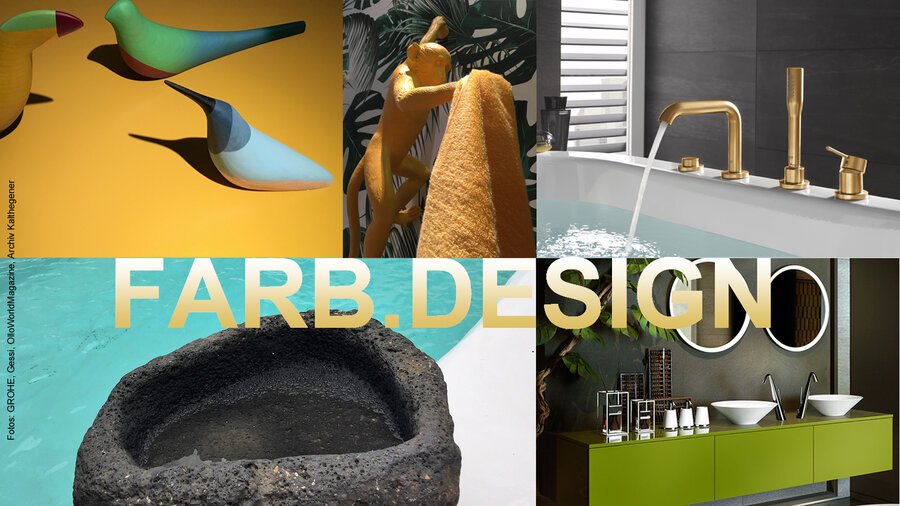 Farb-Design im Bad