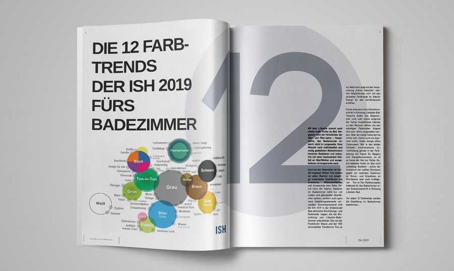 Trendbuch Pop up my Bathroom ISH 2019 Trendbook Pop up my Bathroom ISH 2019