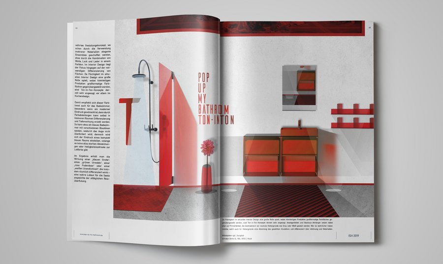 Trendbuch Pop up my Bathroom ISH 2019 Trendbook Pop up my Bathroom ISH 2019