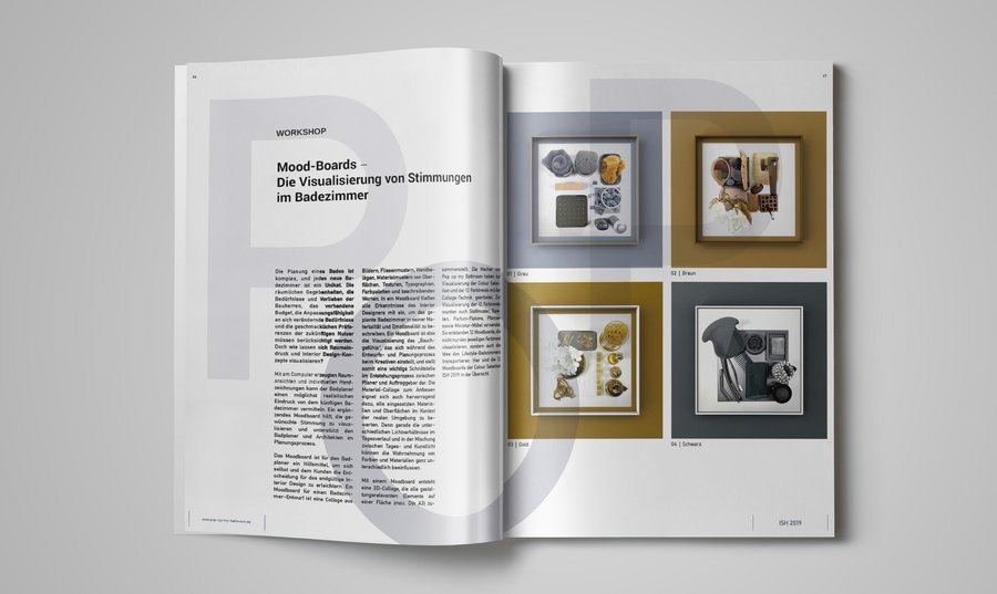 Trendbuch Pop up my Bathroom ISH 2019 Trendbook Pop up my Bathroom ISH 2019