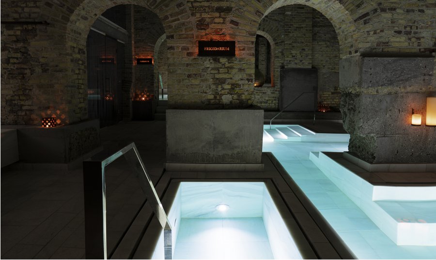 Aire Ancient Baths Frigidari ice bath Aire Ancient Baths Frigidari ice bath