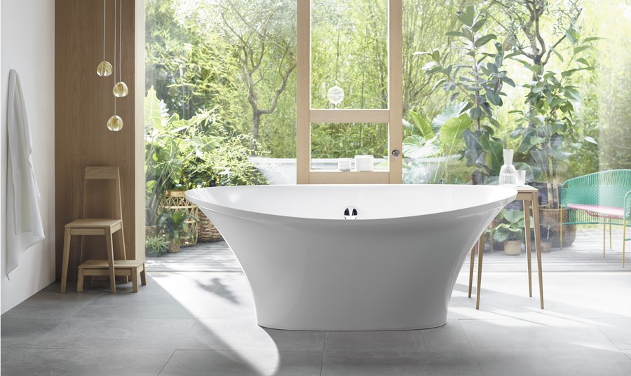 Freistehende Badewannen: Badu von burgbad Freistehende Badewannen: Badu von burgbad