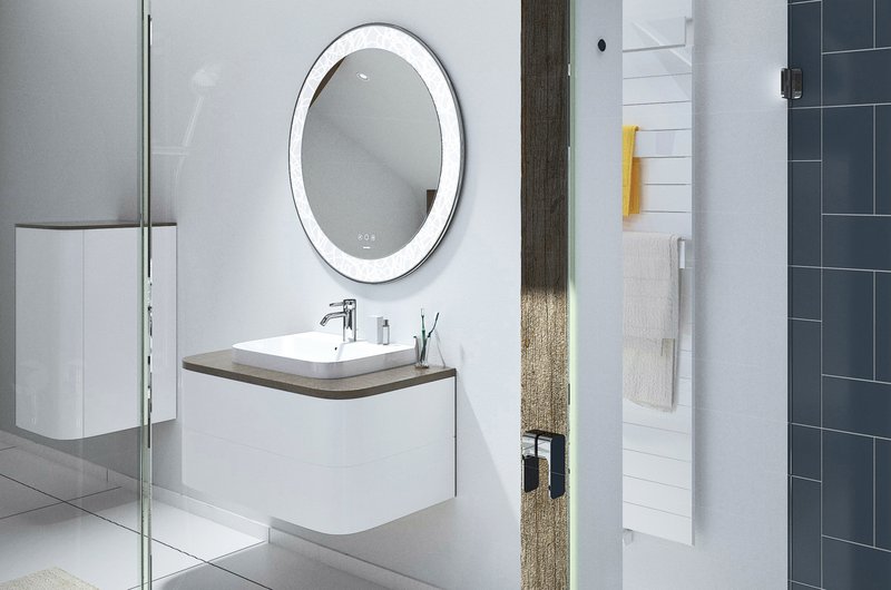 Referenzbeispiel Bad mit Dachschräge Referenzbeispiel Bad mit Dachschräge