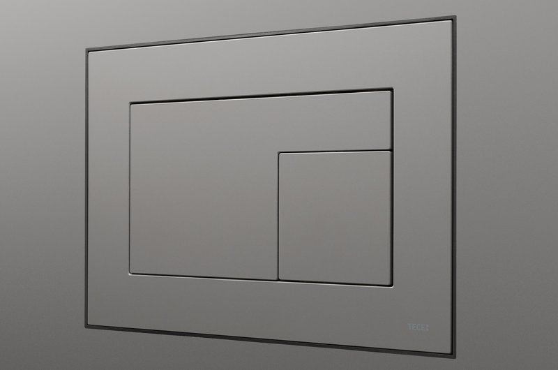 Die neue WC-Betätigungsplatte TECEvelvet Die neue WC-Betätigungsplatte TECEvelvet