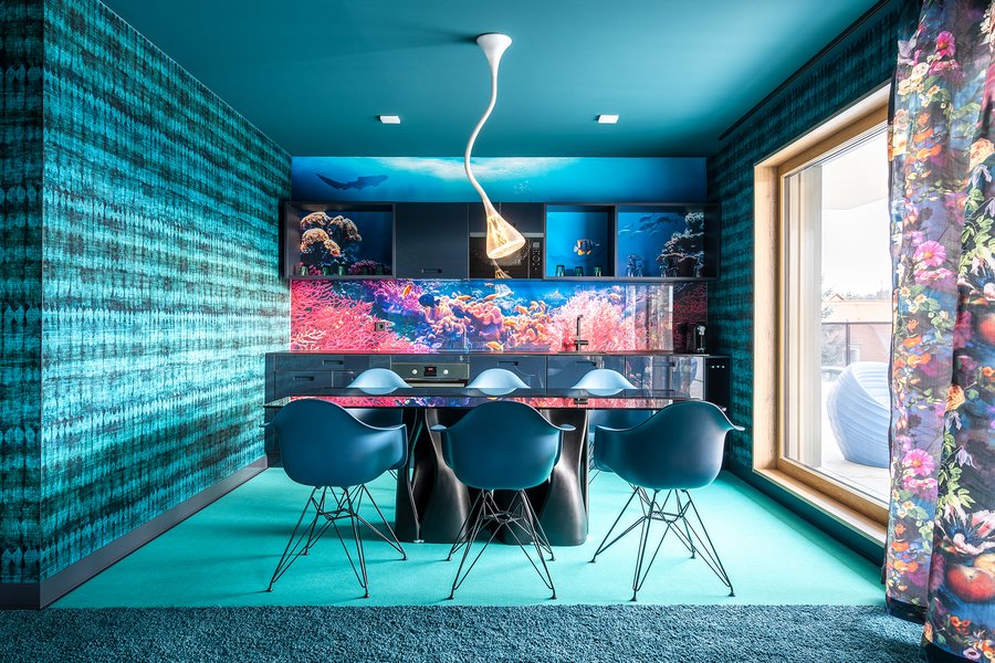 Die Suite Unter dem Meer im Designhotel Laurichhof Die Suite Unter dem Meer im Designhotel Laurichhof