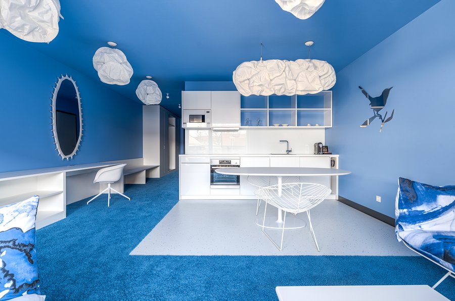 Die Suite Wolke 7 im Designhotel Laurichhof Die Suite Wolke 7 im Designhotel Laurichhof