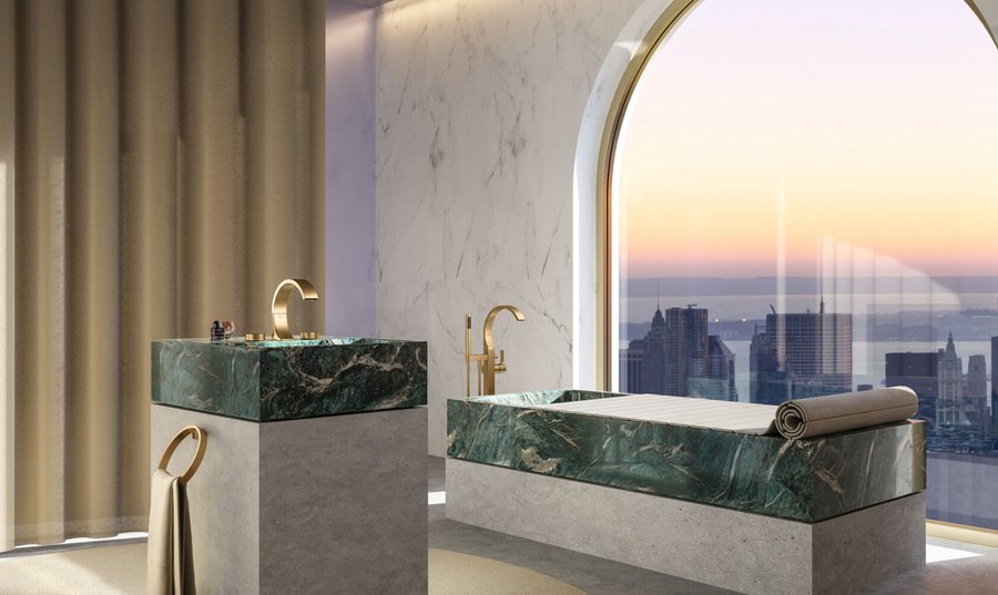 Metropolitan-Bad von Dornbracht mit Cyo-Armatur Metropolitan-Bad von Dornbracht mit Cyo-Armatur