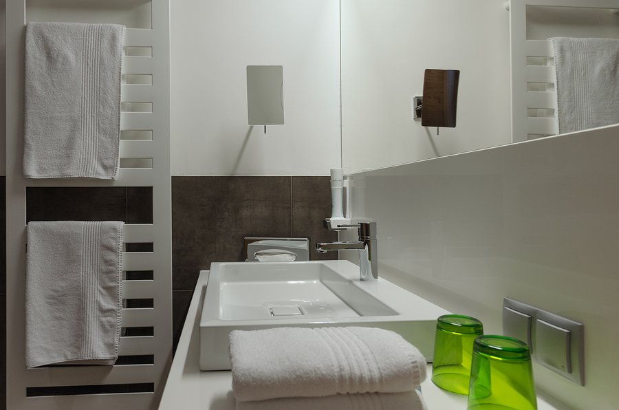 Armaturenserie Kludi Zenta in den Bädern des Hotels Gut Brandlhof Armaturenserie Kludi Zenta in den Bädern des Hotels Gut Brandlhof