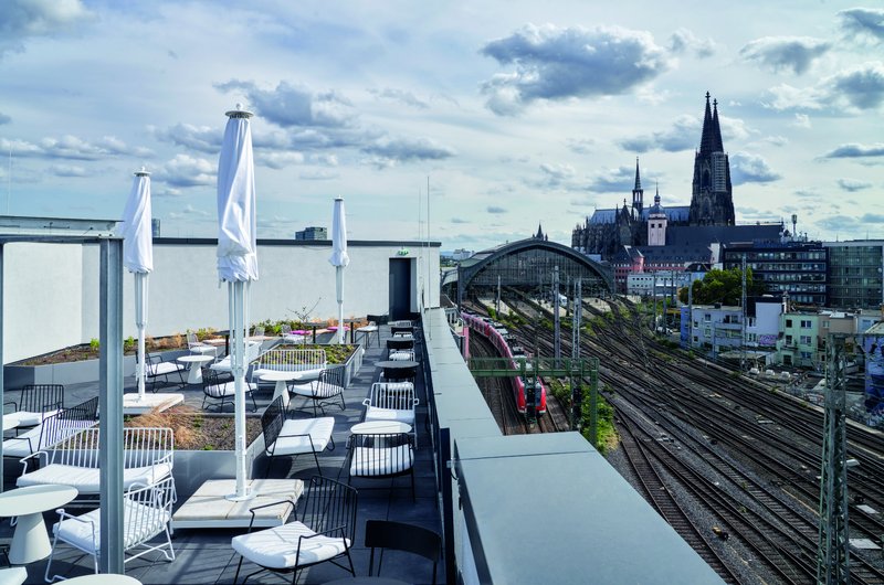Dachterrasse des Urbal Loft Cologne Dachterrasse des Urbal Loft Cologne