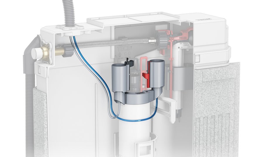Montage TECEflushpoint WC-Fernbedienung Montage TECEflushpoint WC-Fernbedienung
