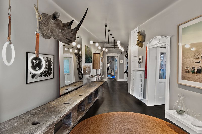 Flur der Maisonette-Wohnung P155 von Peter Ippolito