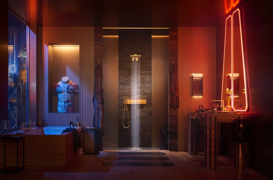 Axor x Tristan Auer Badezimmer für das Axor Projekt Distinctive