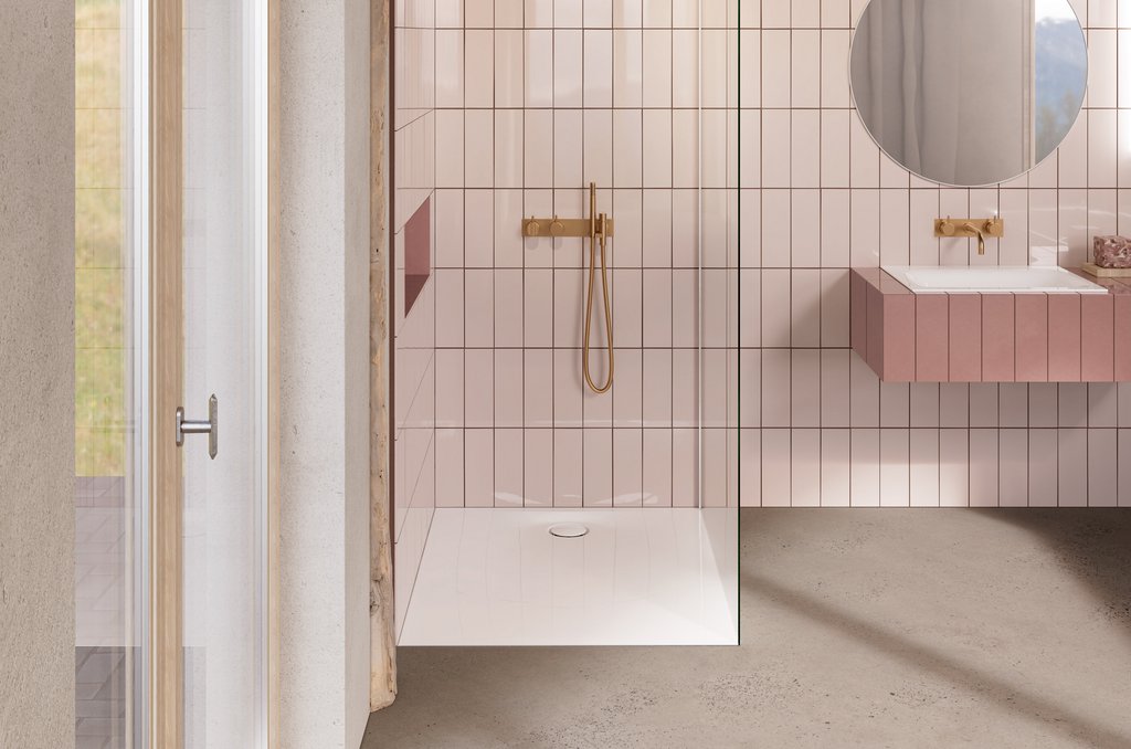 Duschfläche BetteUltra Space in Weiss