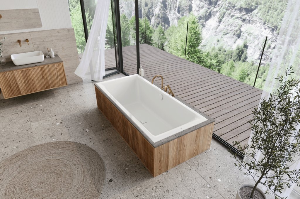 Die Badewanne Puro Next von Kaldewei in Alpinweiß Matt