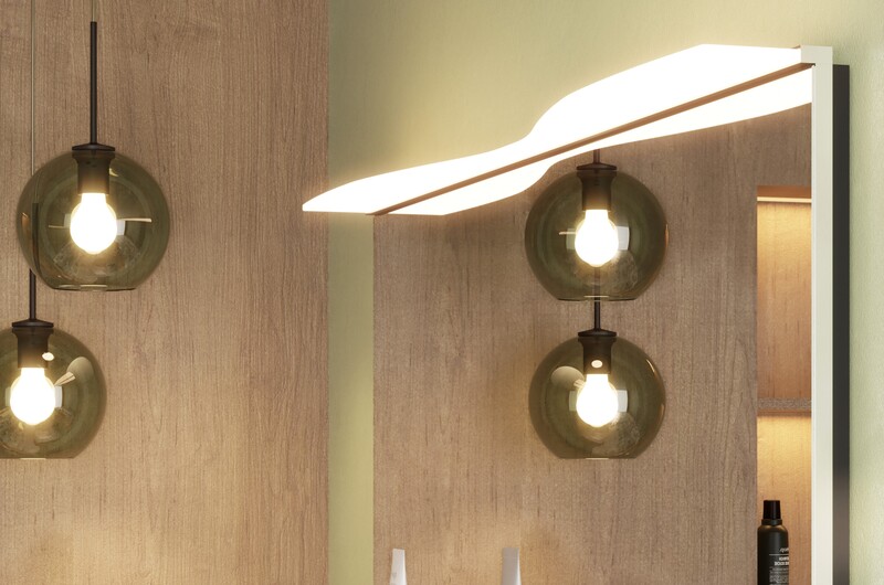 Spiegelelement der Kollektion Sinea 3.0 von burgbad