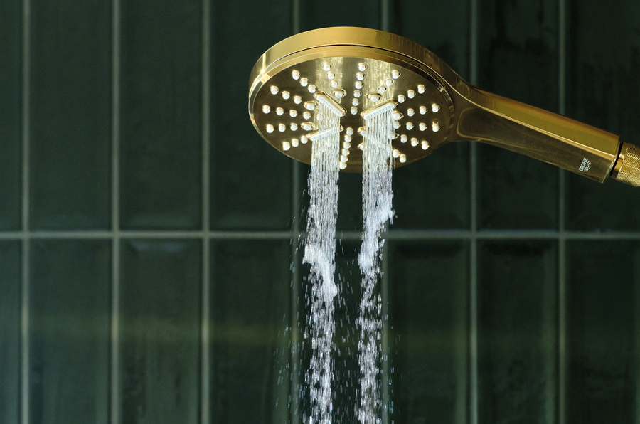 ActiveMassage-Strahl der Rainshower 130 SmartActive Handbrause von Grohe