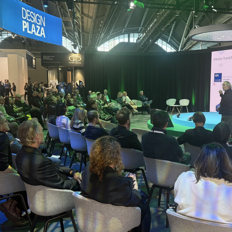 Keynote im Vortragsprogramm Design Plaza auf der ISH 2025