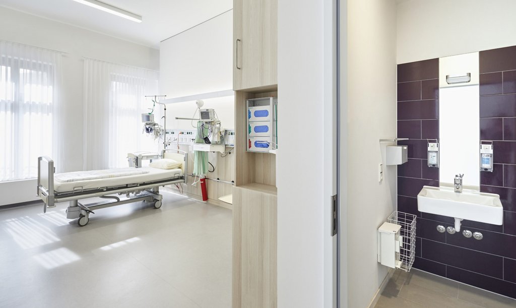 Patientenzimmer St. Josef-Krankenhaus in Potsdam Mehr Komfort und Hygiene im Potsdamer St. Josef-Krankenhaus