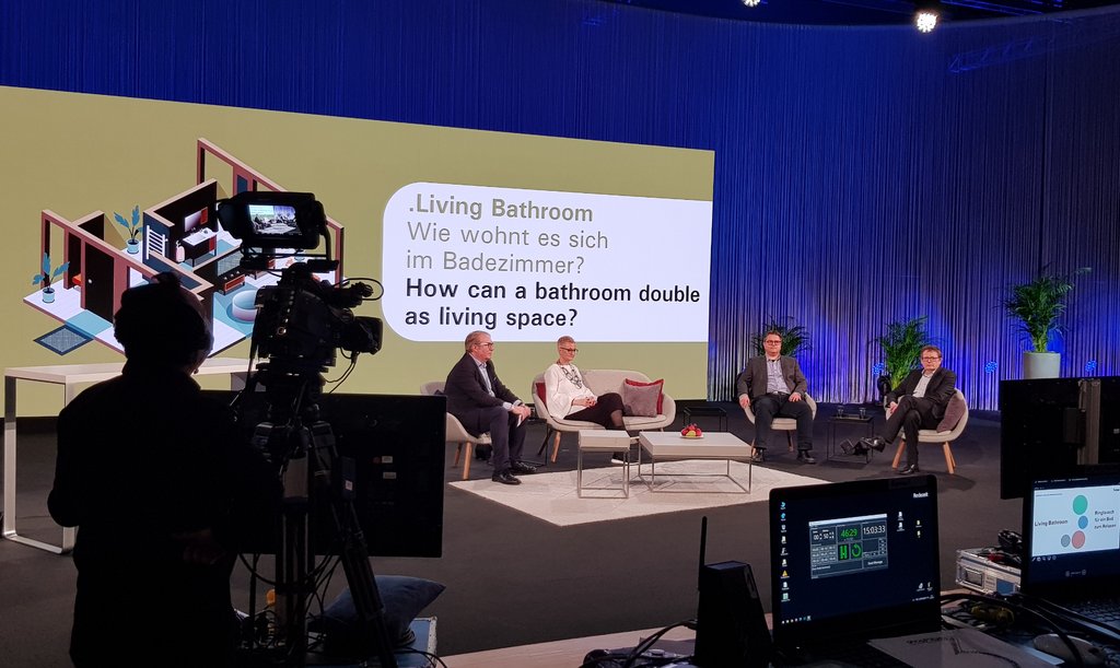 Pop up my Bathroom Magazin zum Thema Living Bathroom