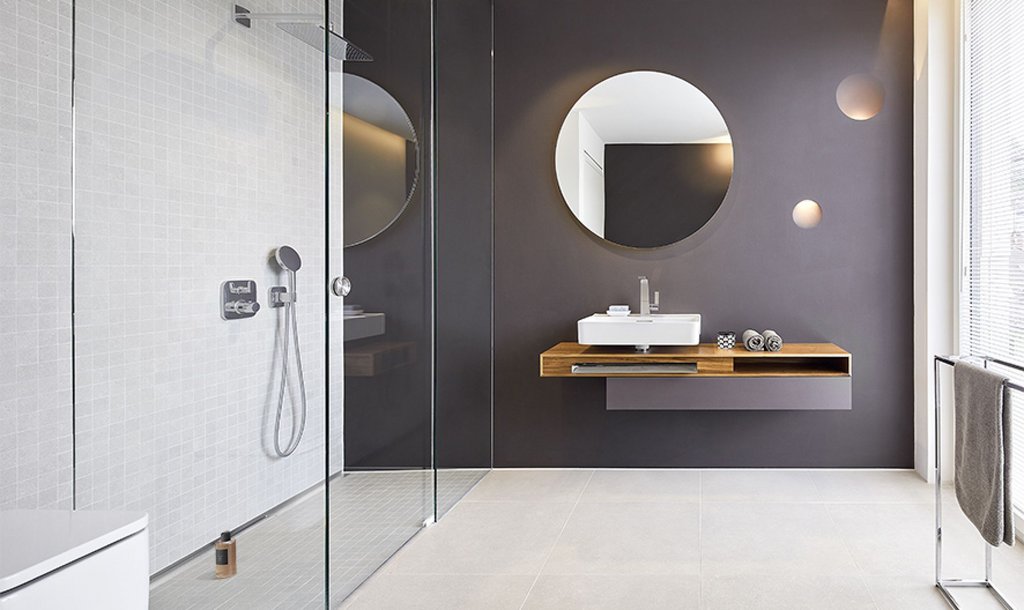 Badezimmer in den Wohnungen des Stuttgarter Villengartens Badezimmer in den Wohnungen des Stuttgarter Villengartens