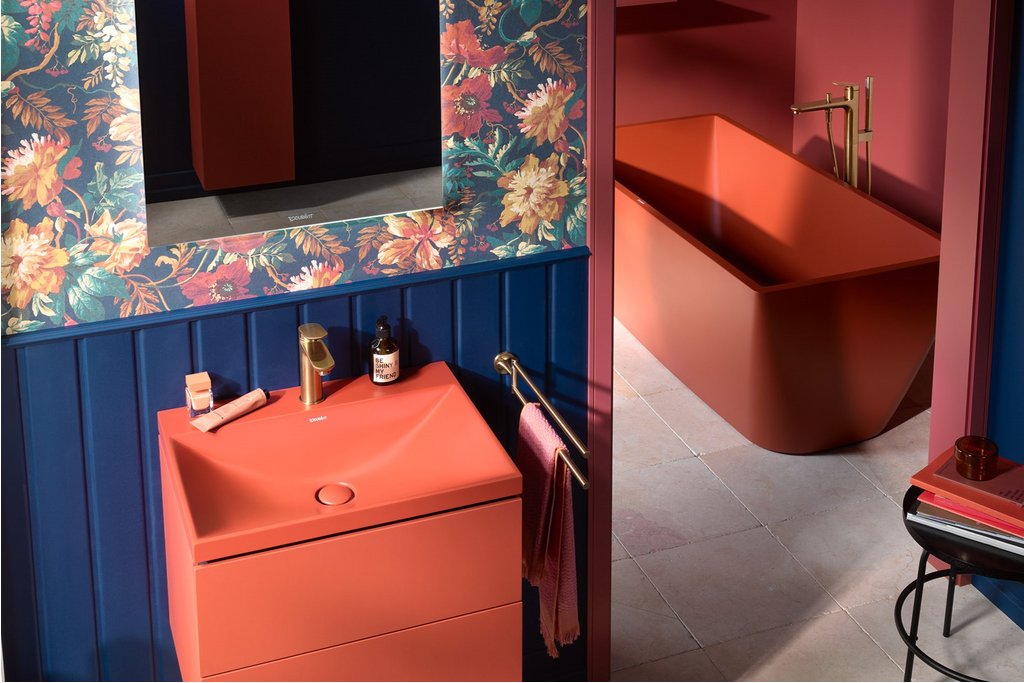 Farbgestaltung im Bad mit Duravit