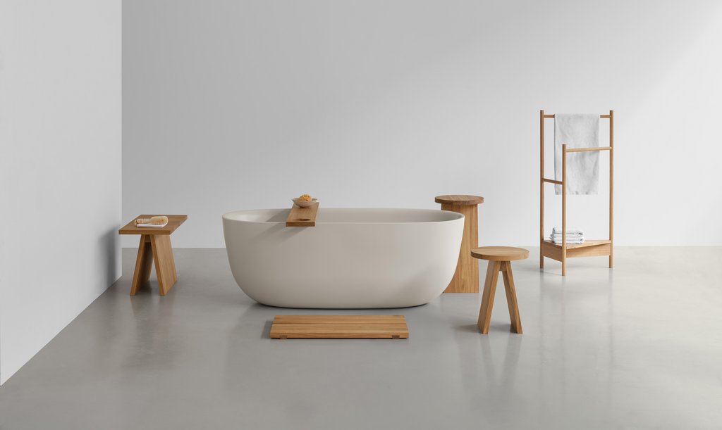 Badmöbel und Accessoires der Kollektion e15-Kaldewei