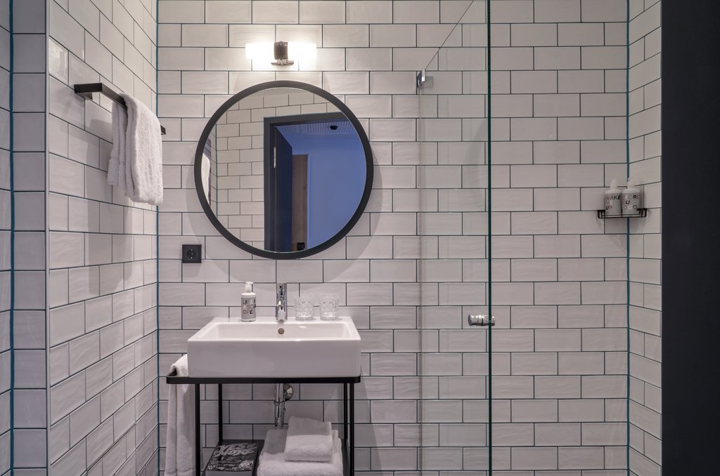 Badezimmer im Urban Loft Cologne Badezimmer im Urban Loft Cologne