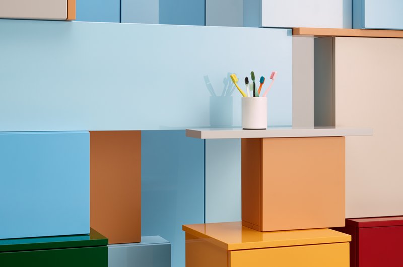 Colour Bathroom Photo: burgbad