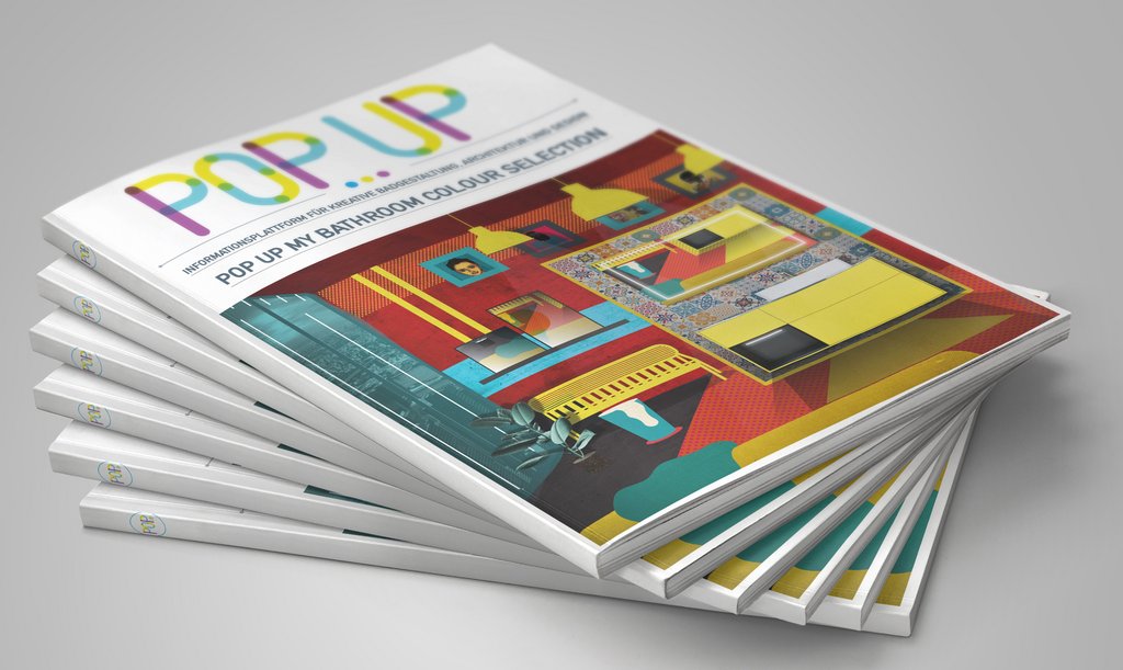 Color Selection von Pop up my Bathroom auf der ISH 2019 Color Selection von Pop up my Bathroom auf der ISH 2019