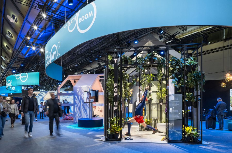 Trendausstellung Pop up my Bathroom auf der ISH Frankfurt 2025