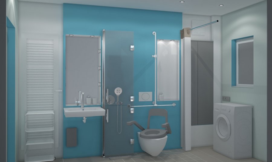 Aktion Barrierefreues Bad ABB - Bild: Dagmar Lautsch-Wunderlich Architektin Aktion Barrierefreues Bad ABB von VDS und ZVSHK