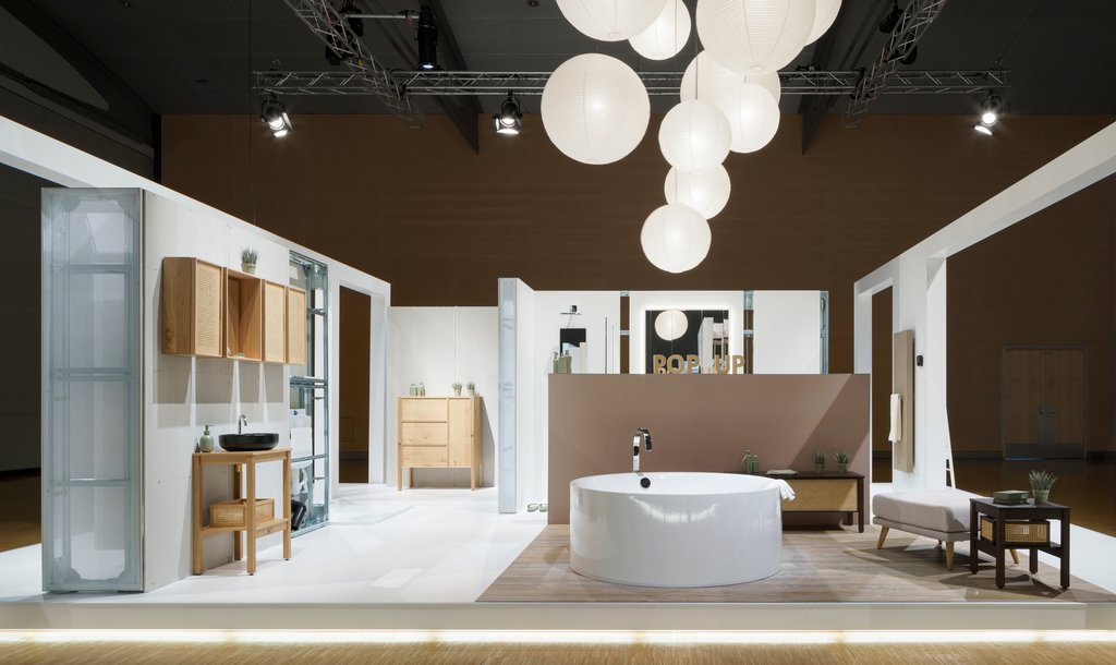 Trendausstellung Living Bathroom der VDS auf der ISH digital 2021