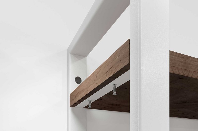 Offener Stauraum im Industrial Style Kesseböhmer YouK