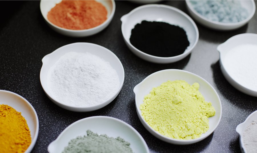 Raw Materials Rohstoffe für die Emailherstellung