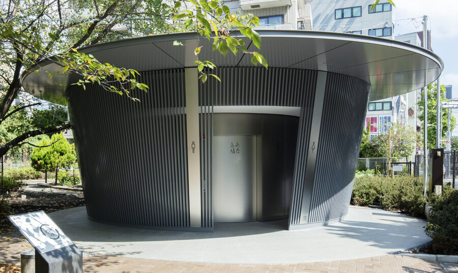 Tokyo Toilets: Jedermann-Toilette von Tadao Ando Tokyo Toilets: Jedermann-Toilette von Tadao Ando