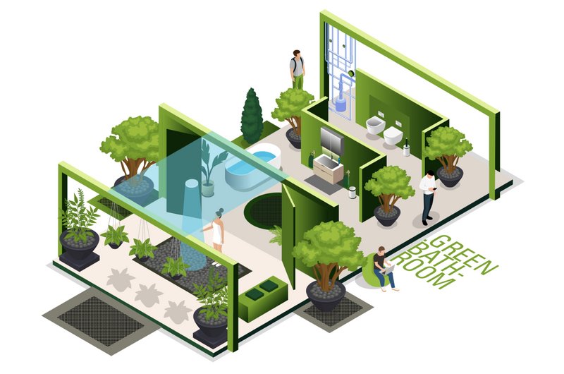 Pop up my Bathroom Magazin zum Thema Green Bathroom Pop up my Bathroom Magazin zum Thema Green Bathroom