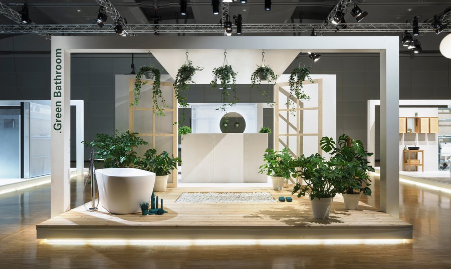 Trendausstellung Green Bathroom der VDS auf der ISH digital 2021