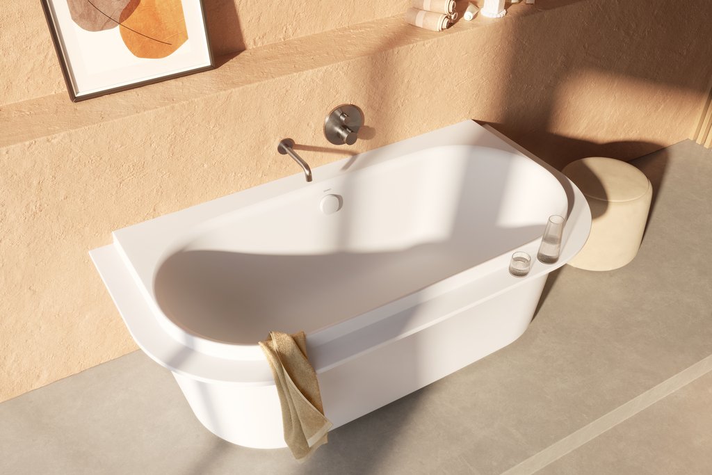 Badewanne der Serie Vitrium von Duravit (Design: Christian Werner)