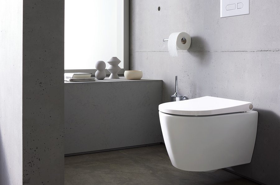 WC der Serie Bento Starck Box von Duravit