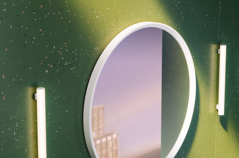 Universal Circular Accessories von Axor in Mattweiß