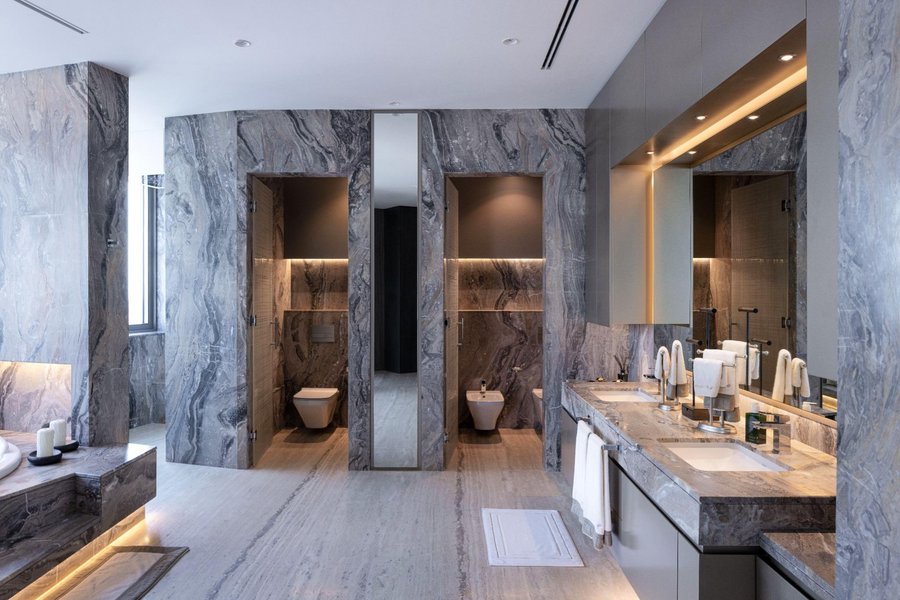 Badezimmer der Volante Towers