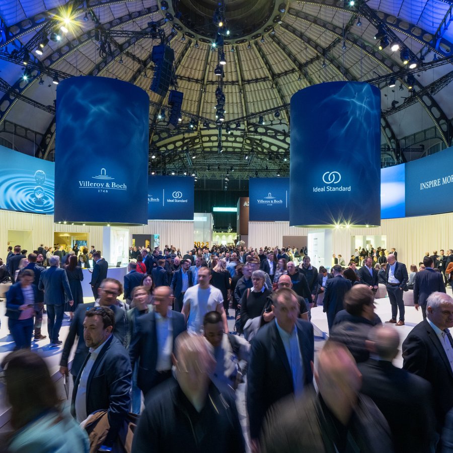 Ideal Standard und Villeroy & Boch auf der ISH Frankfurt 2025