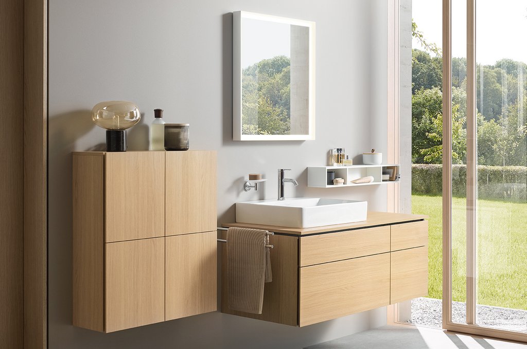 L-Cube von Duravit in Natural Oak