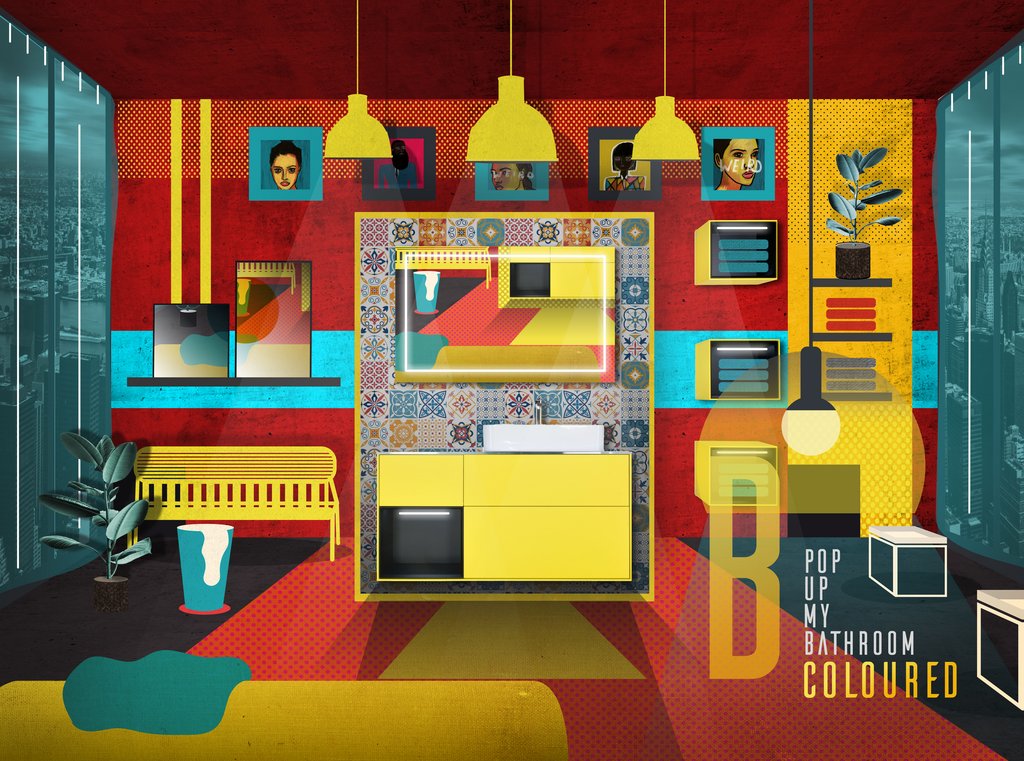 Pop up my Bathroom Colour Selection Björn Steinmetzler; Vereinigung Deutsche Sanitärwirtschaft e.V. (VDS)