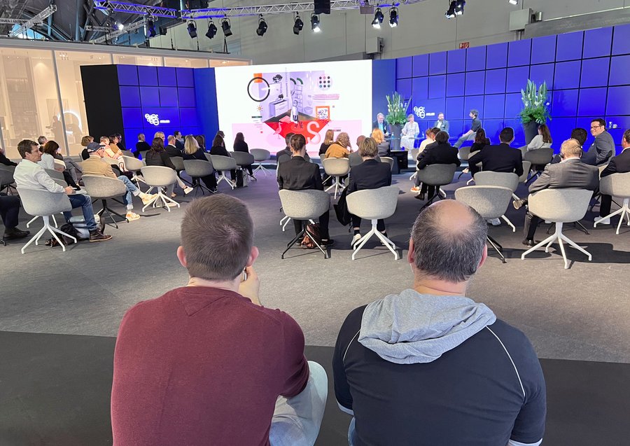 Vortragsforum Design Plaza auf der ISH 2025