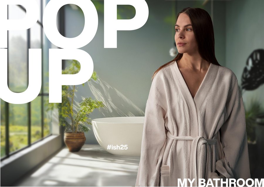 Der Mensch im Mittelpunkt auf der Trendausstellung Pop up my Bathroom zur ISH 2025