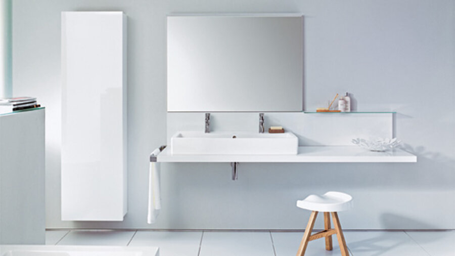 Delos Von Duravit Neue Leichtigkeit Durch Scheinbar Schwebende Konsole Pop Up My Bathroom