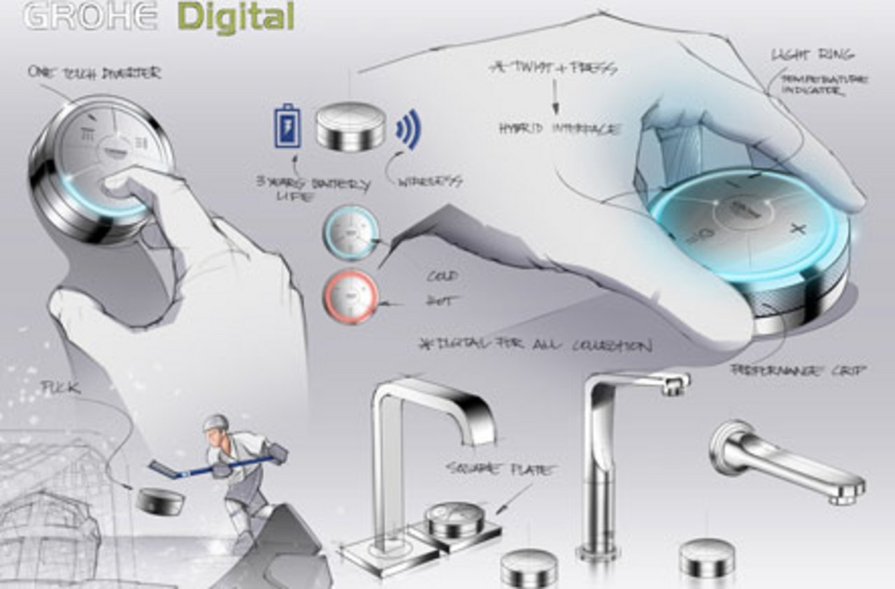 Allure F-digital von Grohe: das digitale Wassererlebnis | Pop Up My ...
